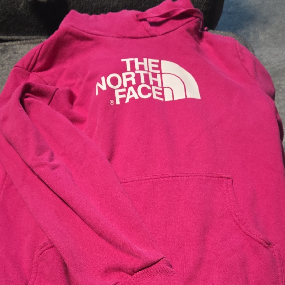 The North Face Fuchsia Hoodie